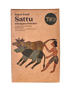 Sattu Chickpea Powder | Premium Vacuum Packed | 400 g